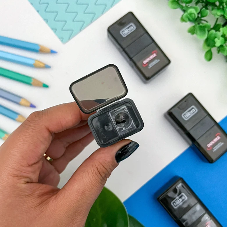 Apontador Tilibra Detalhe